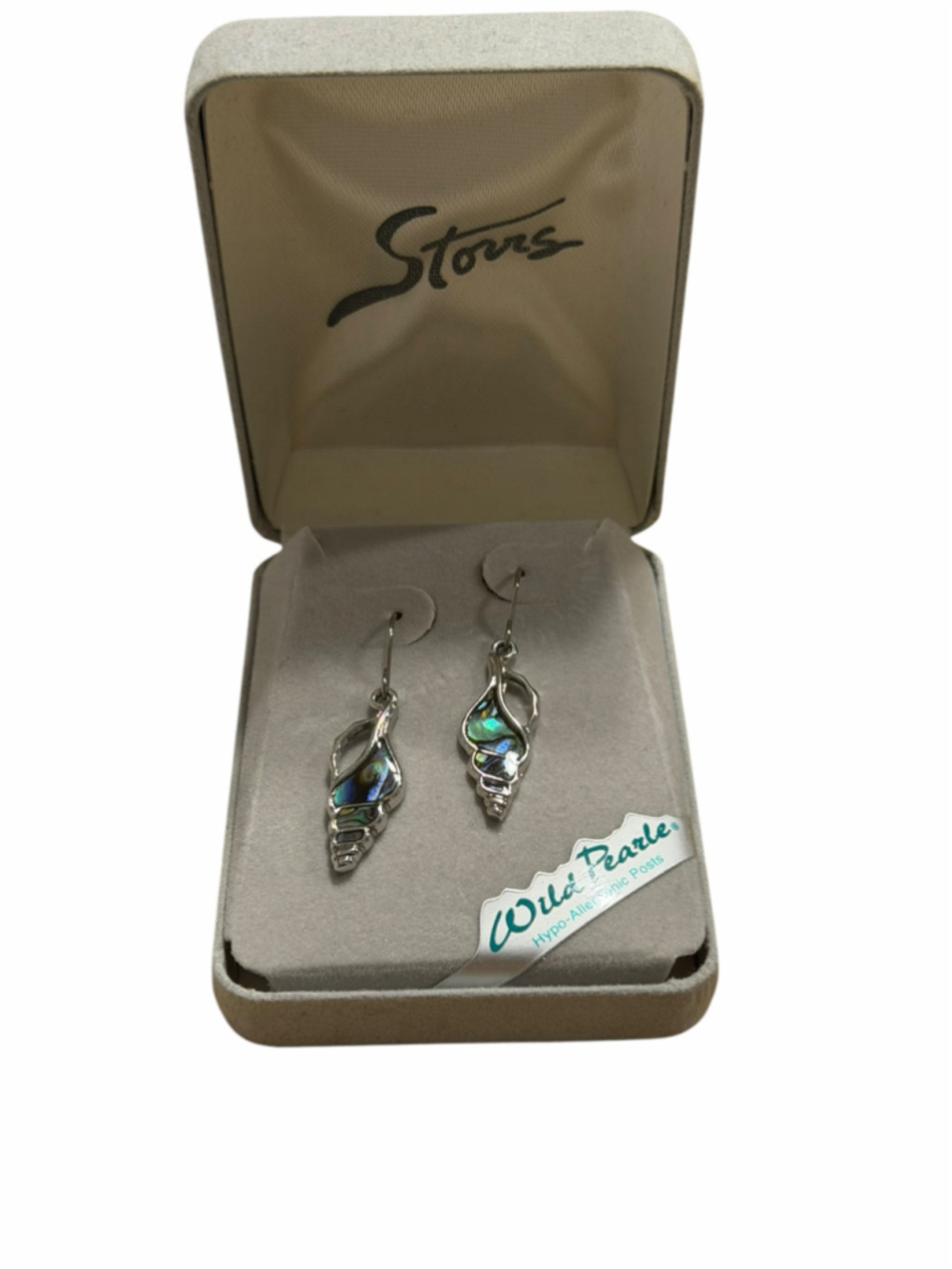 Women's Wild Pearle Shell Earrings Silver Multi-color One Size